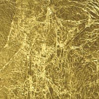 Lederam W1 - gold coloured leaf
