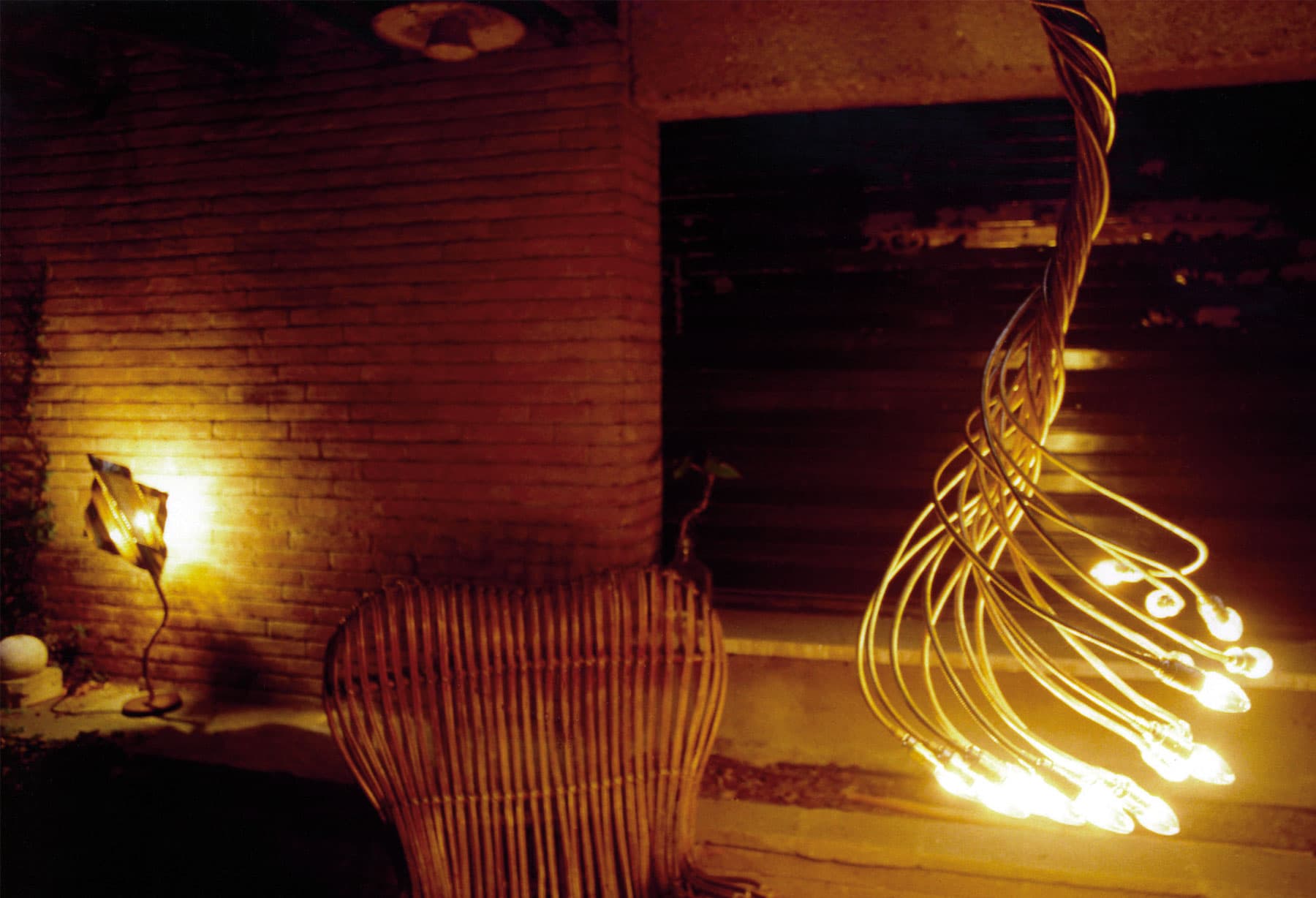 <p>Ravenna, Godo, Villa Malagola: installazione “Le Luci”</p>