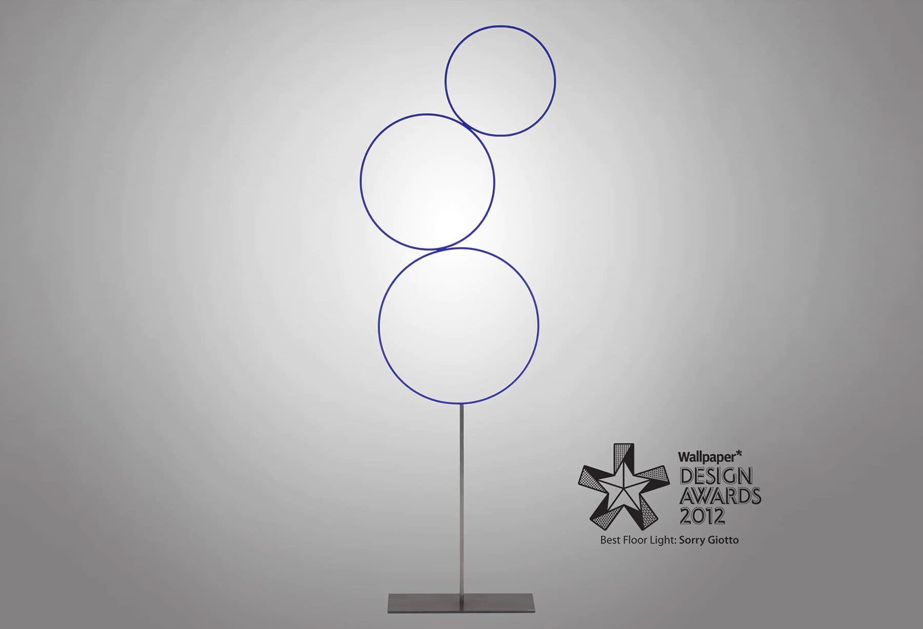 <p>“Sorry Giotto” vince il premio Wallpaper* Design Awards come Best Floor Light e ADI seleziona “Sorry Giotto” per ADI Design Index 2012</p>